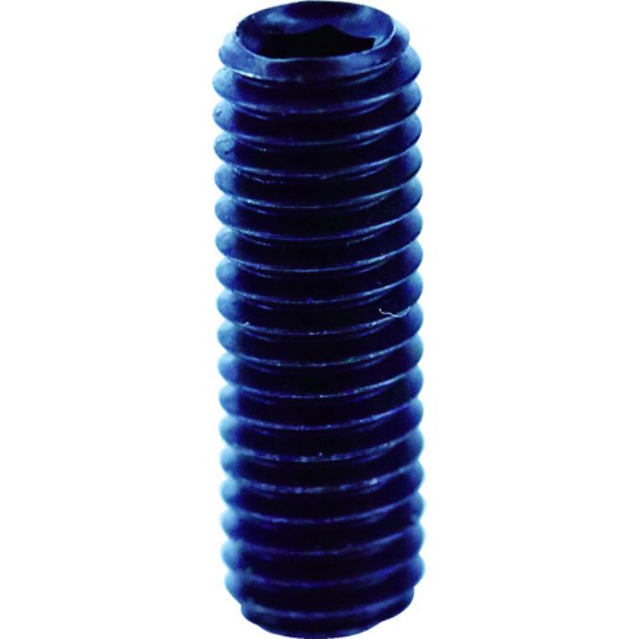 TRUSCO 六角穴付止めねじ 平先 黒染め M5×15 40本入(Tcode:1162563)