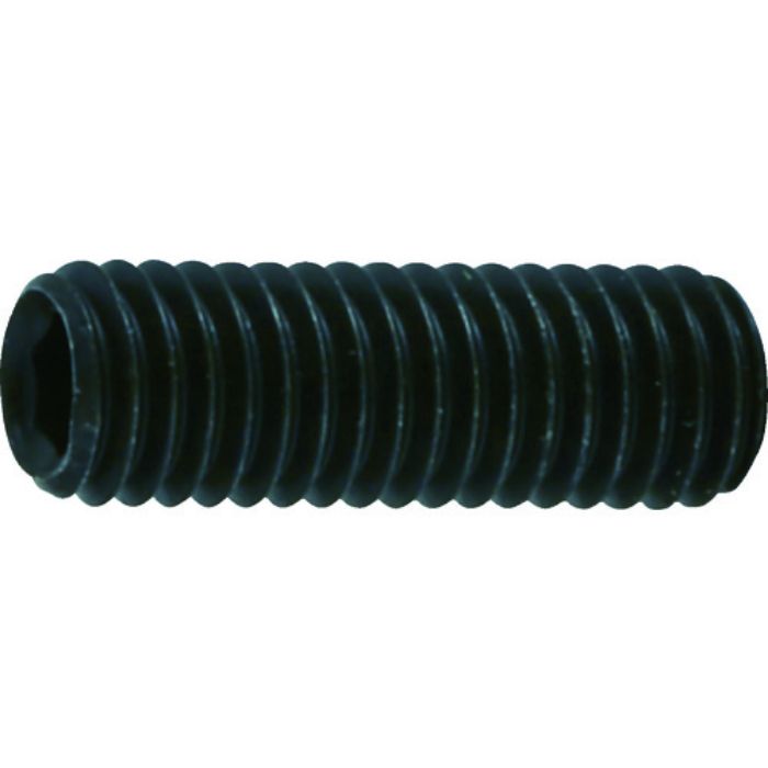TRUSCO 六角穴付止めねじ 平先 黒染め M5×16 40本入(Tcode:1162564)