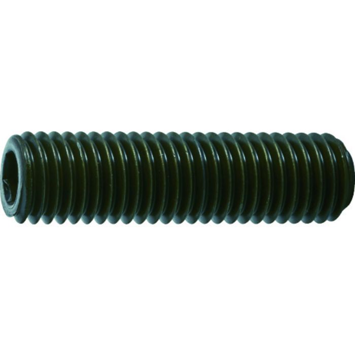 TRUSCO 六角穴付止めねじ 平先 黒染め M12×40 10本入(Tcode:1162622)