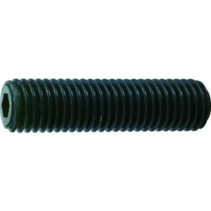 TRUSCO 六角穴付止めねじ 平先 黒染め M14×40 4本入(Tcode:1162637)