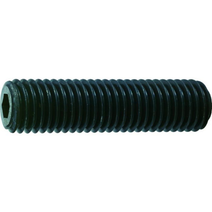 TRUSCO 六角穴付止めねじ 平先 黒染め M14×50 4本入(Tcode:1162639)