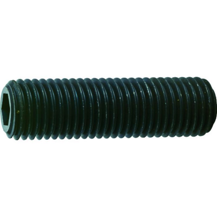 TRUSCO 六角穴付止めねじ 平先 黒染め M16×15 6本入(Tcode:1162645)