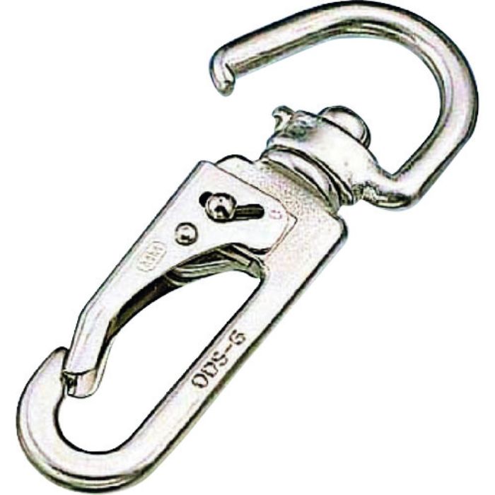 水本 フックステンレス 回転ロックスナップ 線径6.5mm 長さ102mm 質量75g(Tcode:2051880)