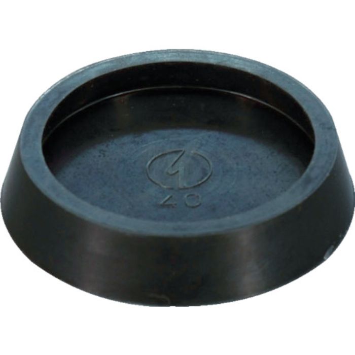 光 平置きゴム 黒丸 内径42mm(Tcode:3654460)