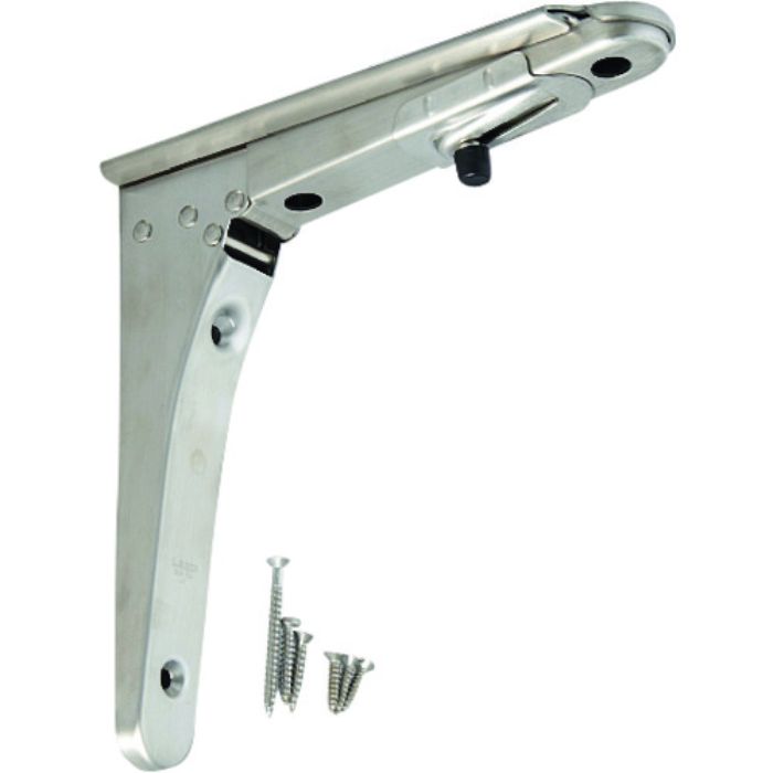 スガツネ工業 (120030111)BOS-180ステンレス鋼製折りたたみ棚受(Tcode:1330804)