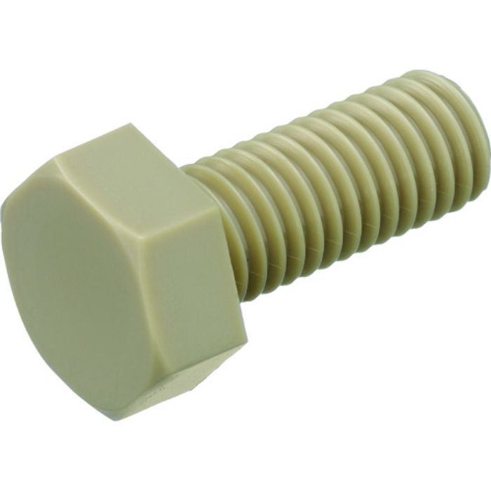 TRUSCO ポリエーテルエーテルケトン(PEEK)六角ボルト M4X20 50本入(Tcode:2081662)