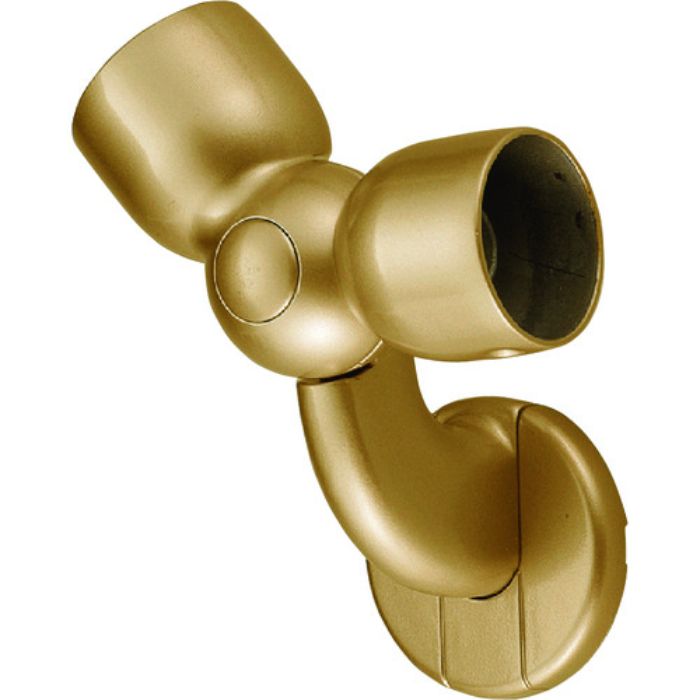 SHIROKUMA 手すり用接続金具 C形ブラケットL自在コーナー 35φ AG(Tcode:1833925)