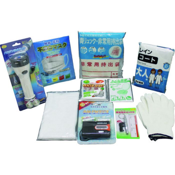 SHOWA 災害避難用備品セット 帰宅支援セットM(Tcode:1143402)
