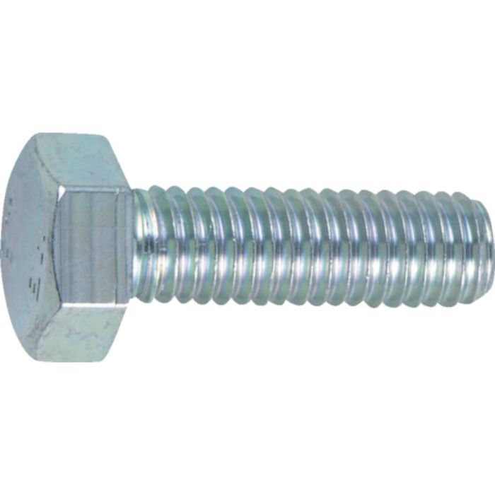 コノエ 六角ボルト スチール ユニクロ 全ねじ M8×25 (300本入)(Tcode:3597423)