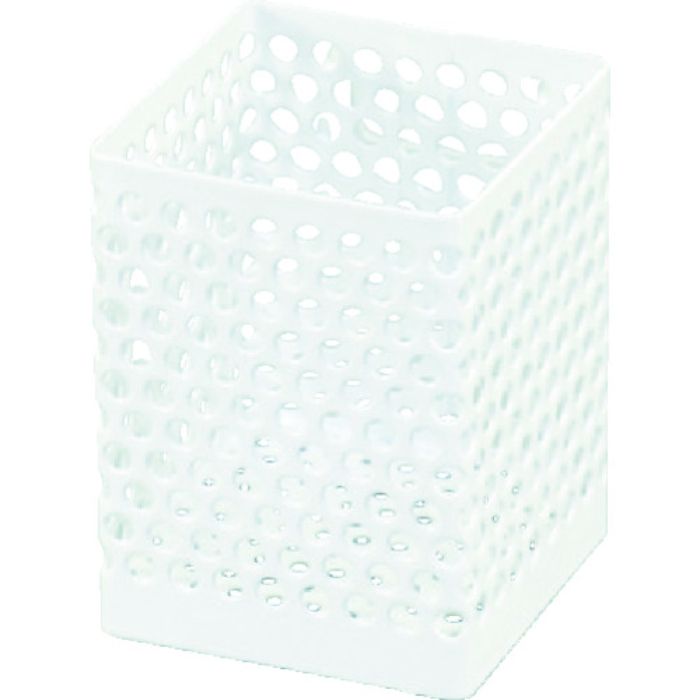 光 メッシュパネル用パーツ 小物入れ 小 白 80×61×75(Tcode:8200682)
