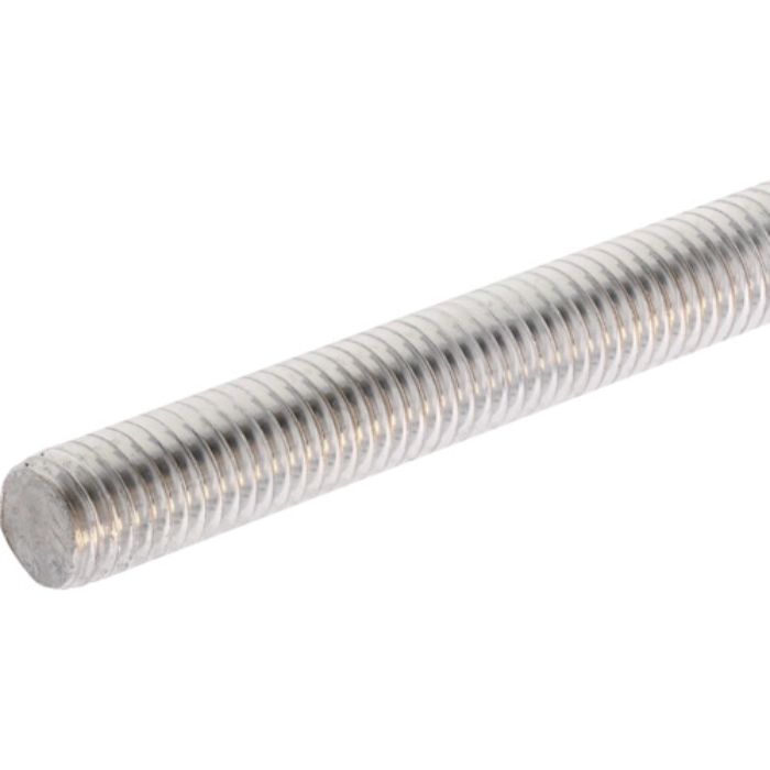 SUNCO アルミA5052 寸切ボルト(定尺) M6X1000 (1本入)(Tcode:3763518)