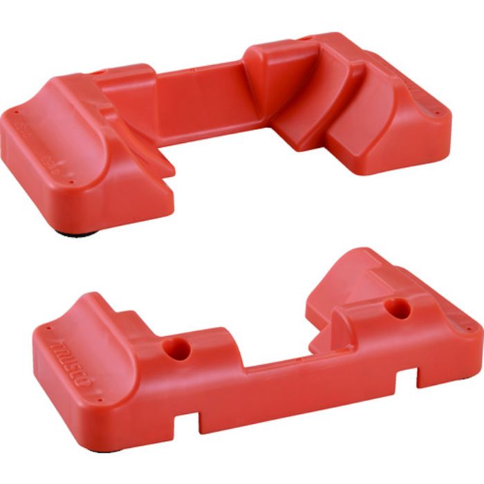 TRUSCO 台車オプション 130パイ/150パイキャスター用車止め とめたろう 2個1組(Tcode:1832741)