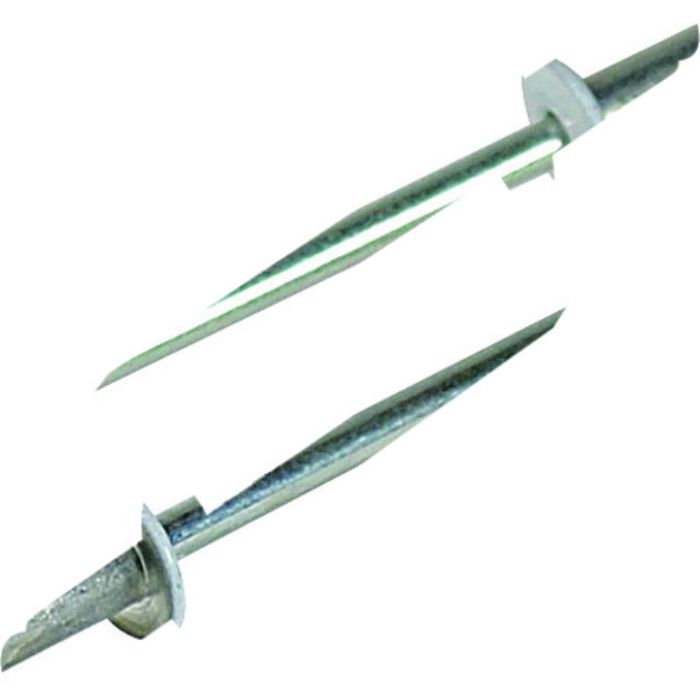 エビ カラーブラインドリベット(ホワイト) アルミ/スティール製 4-3(65本入) エコパック(Tcode:2027680)