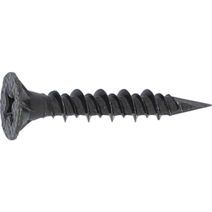 TRUSCO 木が割れにくいビス 黒亜鉛メッキ 3.8X25 105本入(Tcode:2072027)