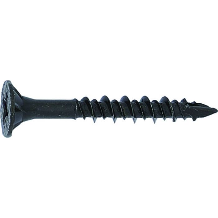 TRUSCO 木が割れにくいビス 黒亜鉛メッキ 3.8X35 80本入(Tcode:2072029)