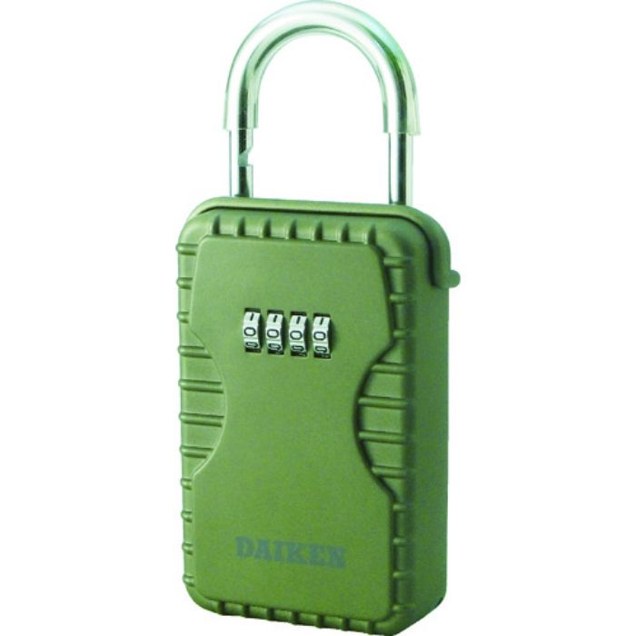 ダイケン ボックス付南京錠 キー保管ボックス DK-N200(Tcode:3556956)