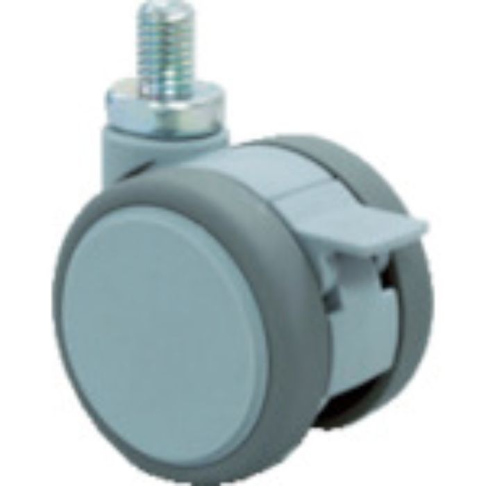 東海 ねじ込み双輪キャスター 100径 自在S付 M10x1.5(Tcode:3890775)