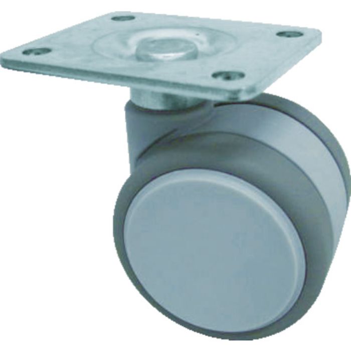東海 プレート式双輪キャスター 100径 自在S付(Tcode:3890821)