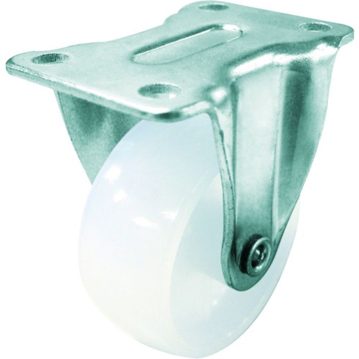 ユーエイ プレート式 固定 キャスター ナイロン 車輪径50mm  Gタイプ GR型 取付寸法45×25(Tcode:3422372)