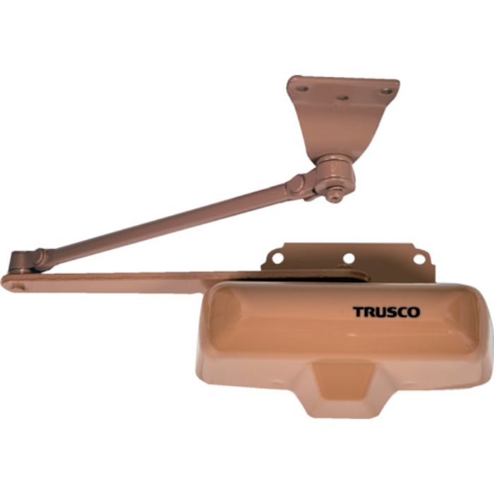 TRUSCO インテリアホームクローザー 開閉力調整機能付き ライトブラウン(Tcode:2578114)