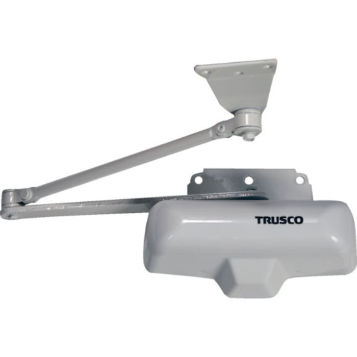 TRUSCO インテリアホームクローザー 開閉力調整機能付き ホワイト(Tcode:2578115)