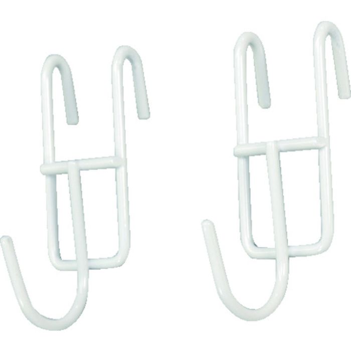 光 メッシュパネル用パーツ フックB 白 2P(Tcode:8493314)