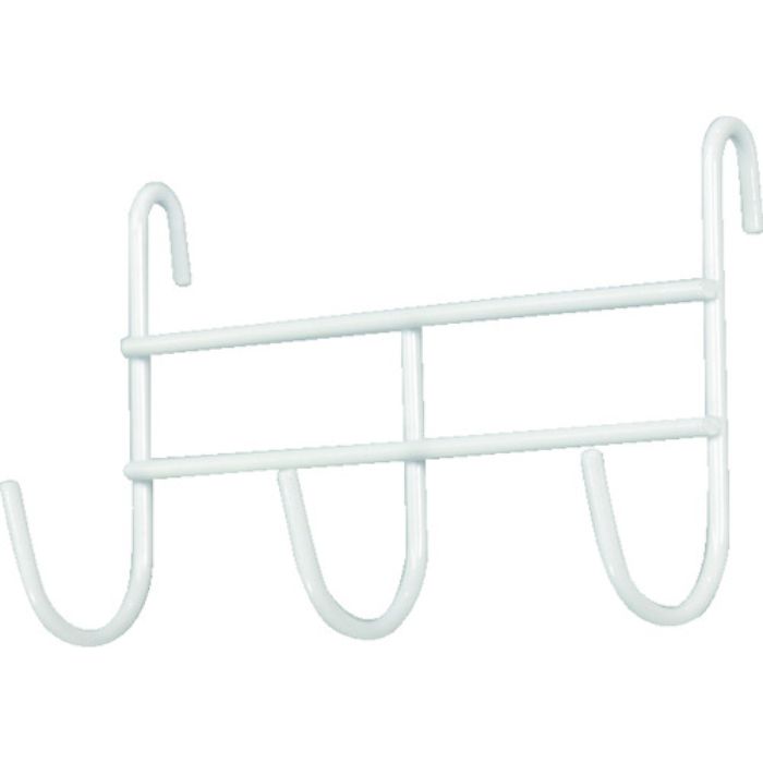 光 メッシュパネル用パーツ 3連フック 白(Tcode:8493316)