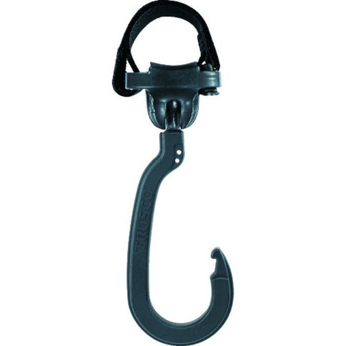 TRUSCO ベルトで止めるフック 自在式フック 19cmベルト付き 大(Tcode:1158079)