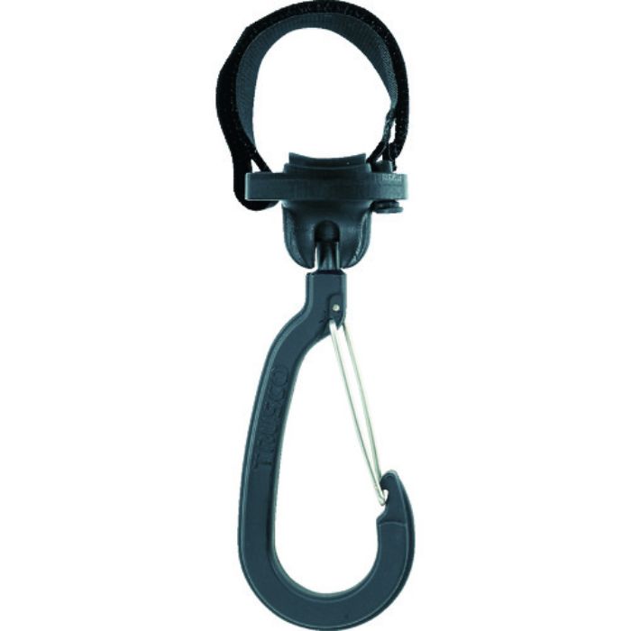 TRUSCO ベルトで止めるフック 自在式外れ止め付きフック 27cmベルト付き 大(Tcode:1158123)