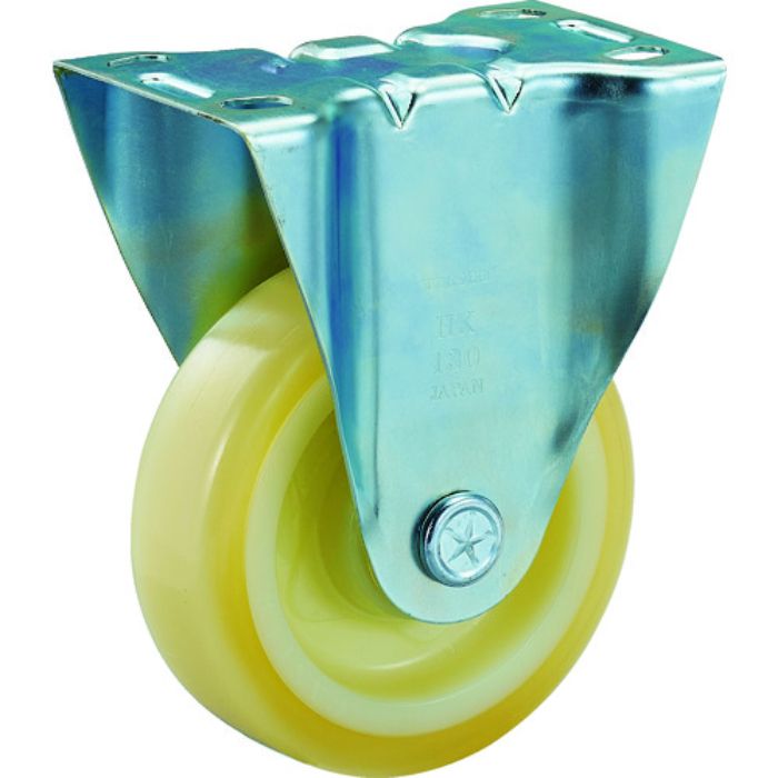 TRUSCO ハイテンプレス製ナイロンウレタン車 固定金具付 130パイ(Tcode:1163585)