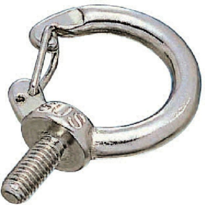 水本 ステンレス フックアイボルトミリネジ 捻子径M-10(Tcode:8491591)