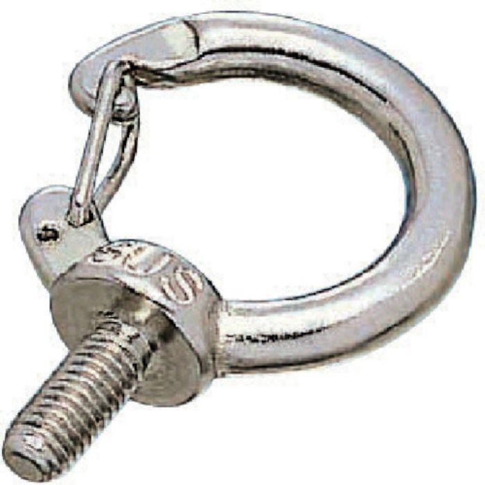 水本 ステンレス フックアイボルトブネジ 捻子径W-3/8(Tcode:8491592)