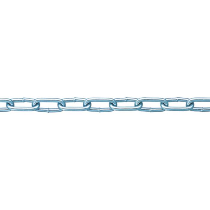 ニッサチェイン 鉄ユニクロ溶接リンクチェイン 4mm×30m(Tcode:2826763)