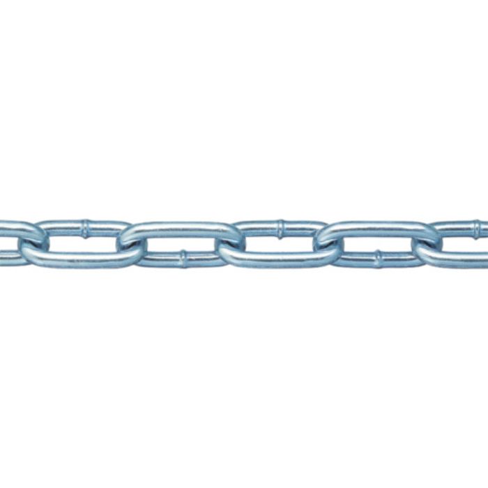 ニッサチェイン 鉄ユニクロ溶接リンクチェイン 6.5mmX30M(Tcode:3557537)