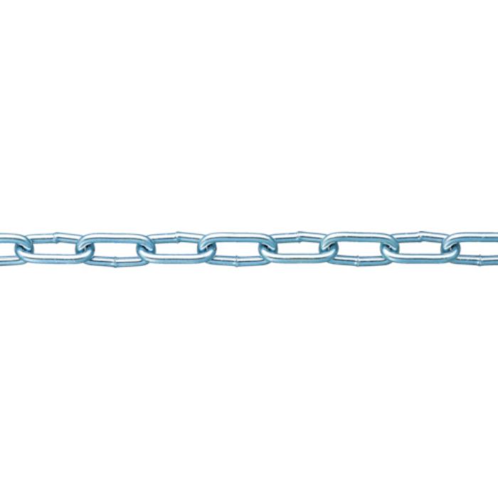 ニッサチェイン 鉄ユニクロ溶接リンクチェイン 4mm×30m(Tcode:8490385)