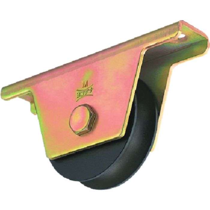ヨコヅナ 鉄重量戸車 50mm 溝R(Tcode:1523870)