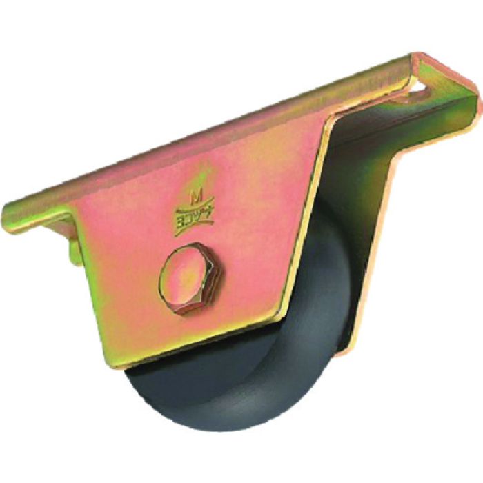 ヨコヅナ 鉄重量戸車 50mm 山R(Tcode:1523892)