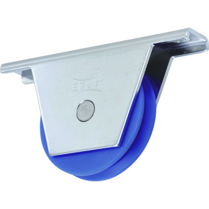 ヨコヅナ MC防音重量戸車 スリムタイプ 車輪径50mm V溝型(Tcode:8496422)