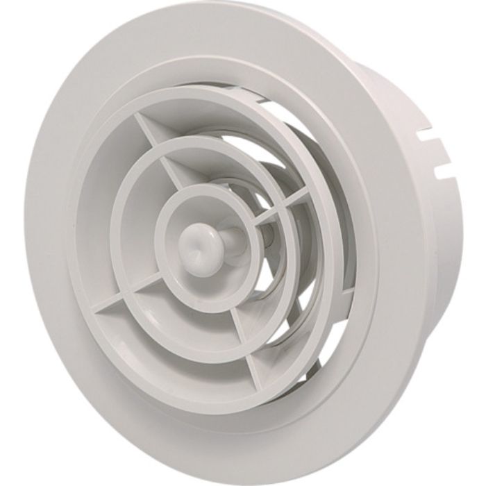 JAPPY 換気用樹脂製レジスター 100Φ 丸型(Tcode:1293647)