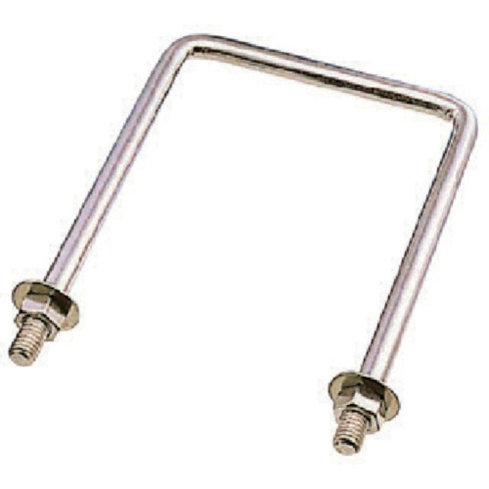 水本 吊金具(ボルトタイプ) ステンレス コの字ボルト ピッチ101.5mm (1個入) 長さ150mm(Tcode:8493320)