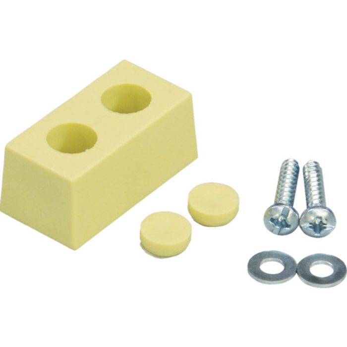 光 戸当りクッション 角型 うす茶(Tcode:7806361)