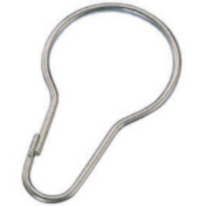 水本 ステンレス カーテンフック 線径1.7mm長さ37mm(Tcode:8491711)