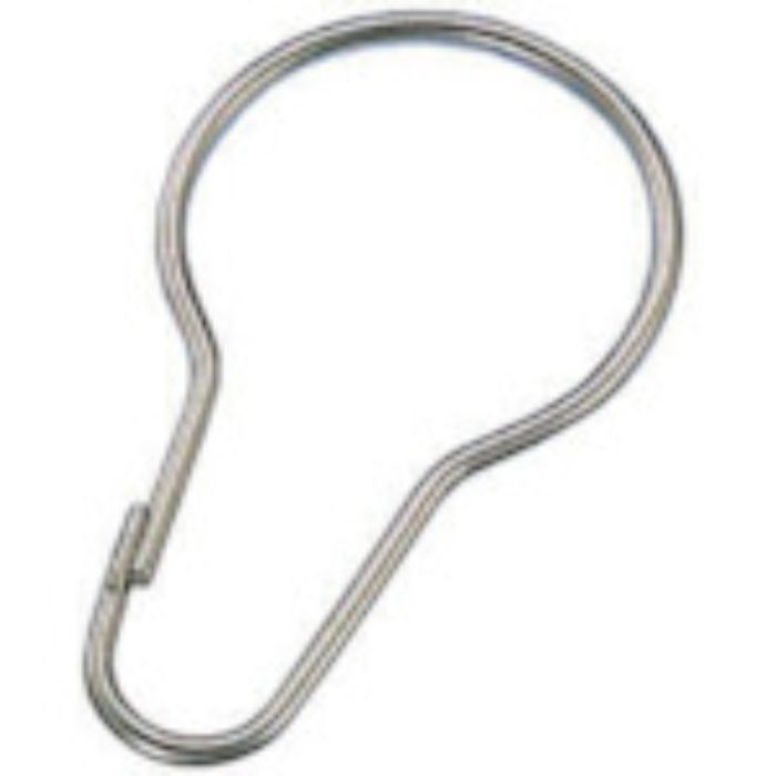 水本 ステンレス カーテンフック 線径2.2mm長さ62mm(Tcode:8491713)