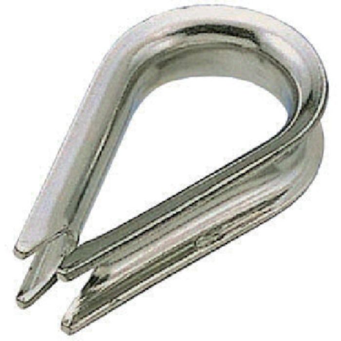 水本 フック ステンレス 板シンブル 使用ロープ径3mm(Tcode:8491743)