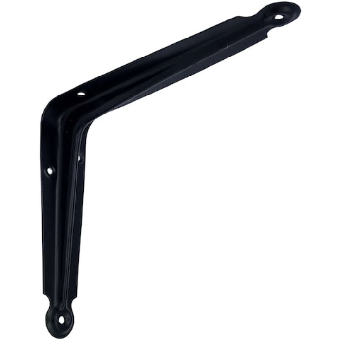 K.G.Y L型棚受 125×150 黒 (Tcode:3833299)
