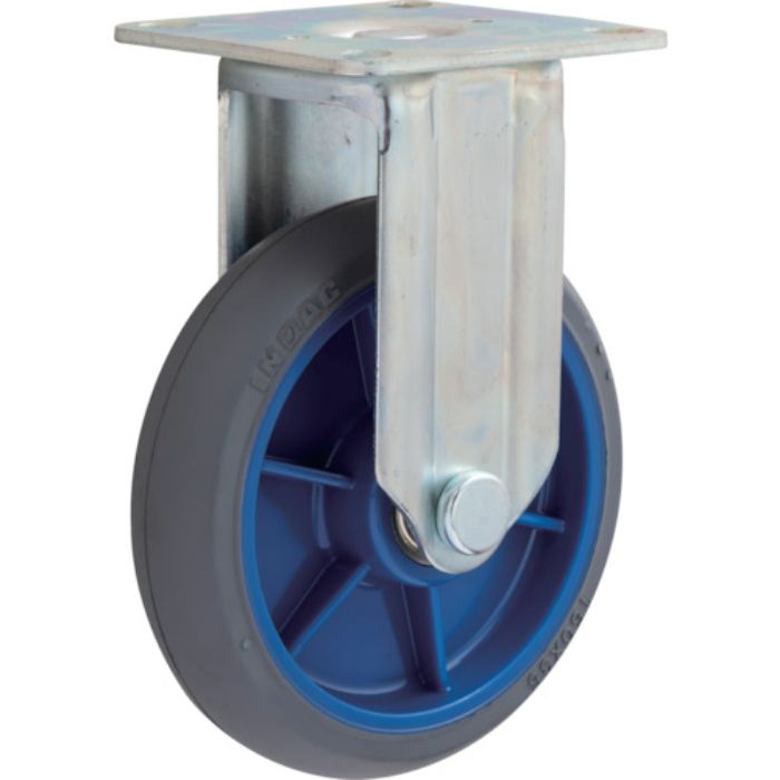 イノアック 低始動抵抗キャスター 固定金具付 Φ150 灰(Tcode:4835301)