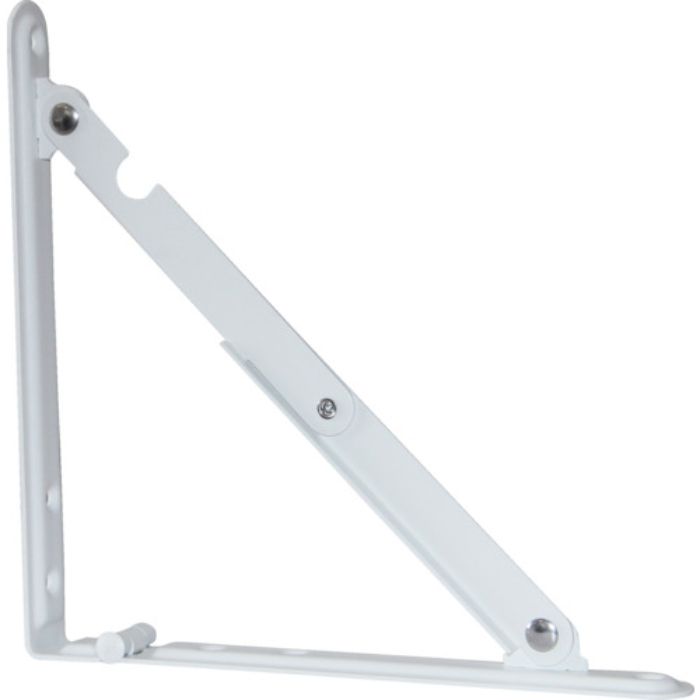 TRUSCO 折り畳み棚受 300mm 白色(Tcode:3963997)