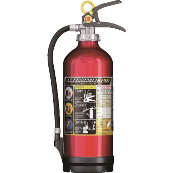 MORITA アルミ製加圧式ABC粉末消火器10型 アルテシモ・キング(Tcode:5426752)