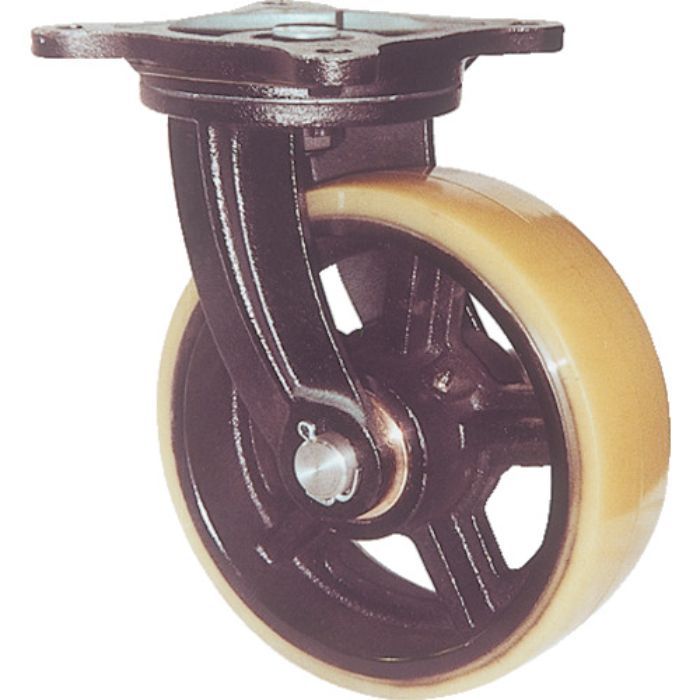 ヨドノ 鋳物重量用キャスター 許容荷重1225 取付穴径15mm(Tcode:3053211)