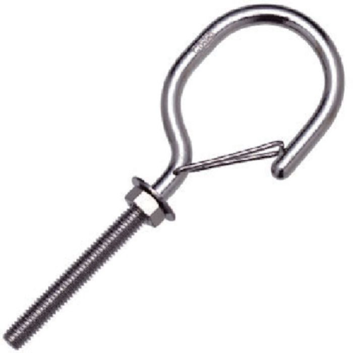 水本 ステンレス ネットフック フック長さ37mm 使用荷重:0.05kN(Tcode:8492050)